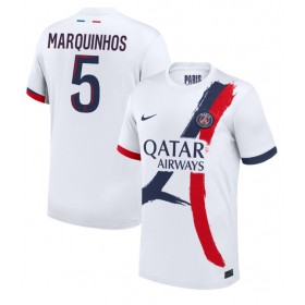 Paris Saint-Germain Marquinhos #5 Borta Kläder 2024-25 Kortärmad